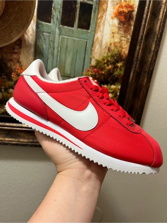 Nike Shoes - Nike Cortez Basic Nylon Red sneakers rare